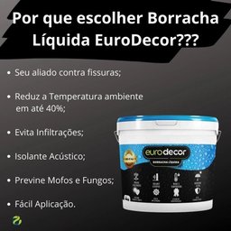 Borracha Líquida - Cinza Crômio 12kg e Impermeabilizante contra Mofos e Infiltrações - 3