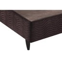Ver imagem 2 de Base Sommier Camurça Marrom Queen (158x198x30) - Revestida em Camurça - Ortobom