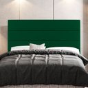Ver imagem 2 de Cabeceira Cama Box Casal Malik 140cm Suede Verde - Desk Design
