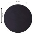 Ver imagem 3 de Mesa Zeta 77,50 cm (Altura) com Tampo em MDP Redonda 70 cm Preto