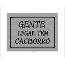 Ver imagem 2 de Tapete Capacho Gente Legal Tem Cachorro