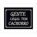 Ver imagem 4 de Tapete Capacho Gente Legal Tem Cachorro