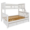 Ver imagem 3 de Treliche com Gavetas Cama Casal Solteiro de Madeira Flex Exclusivo Totalità