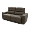 Ver imagem 6 de Sofá Retrátil/Reclinável Belga 1,80m Suede Velut com Molas no Assento