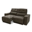 Ver imagem 7 de Sofá Retrátil/Reclinável Belga 1,80m Suede Velut com Molas no Assento
