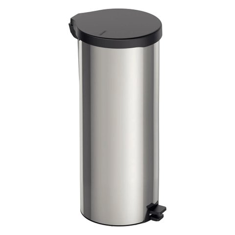 Lixeira com Pedal Tramontina New Inox 30l Design Prático e Funcional