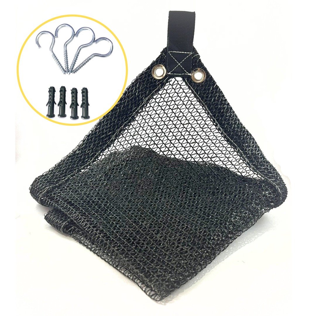 Sombrite 50% Hortas 3x10 Acabamento + Kit Instalação - 1