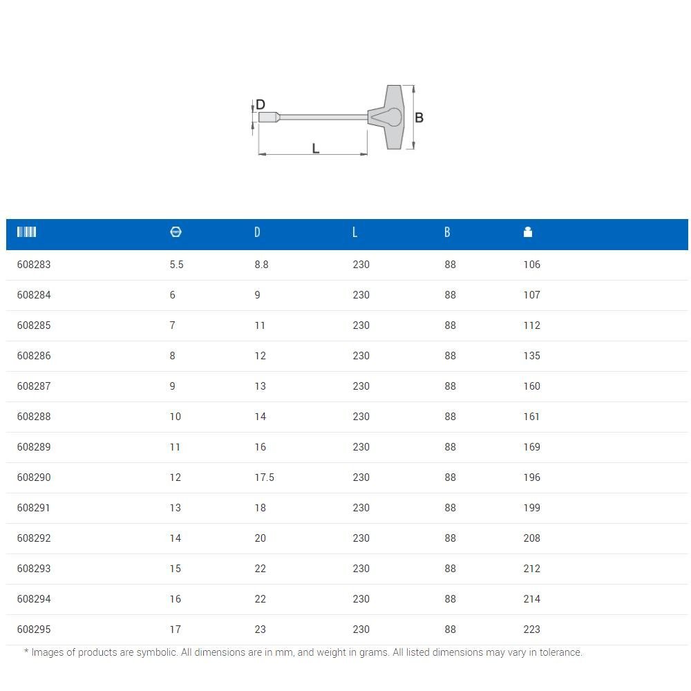 Chave Soquete com Cabo T 11mm Unior Bike Tools Ref. 608289 - 2