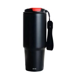Copo Térmico Aduze Redsip com Alça de Transporte Preto 900ml - 1