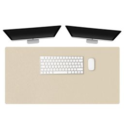 Mouse Pad Grande 120x60cm Mesa Escritório Trabalho Palha - 1