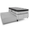 Cama Box Herval Solteiro Lofty, 62x88x188cm, Molas Ensacadas, Cama Auxiliar - 2