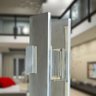 Puxador Aço Inox Polido/Cromado Para Porta Vidro Temperado Blindex (TAURUS EXTRA GRANDE) - 1,2 M ENT - 2