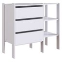 Ver imagem 4 de Kit 2 Módulos para Closet 3 Gavetas Db001 Branco Pp Milani Store