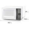 Micro-ondas Electrolux Efficient Me23s, 23 Litros, Branco – 110 Volts - 6