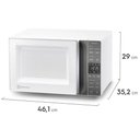 Ver imagem 6 de Micro-ondas Electrolux Efficient Me23s, 23 Litros, Branco – 110 Volts