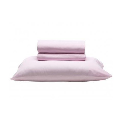 Jogo de Lençol Solteiro Santista Prata 150 fios - Rosa