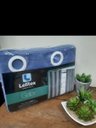 Ver imagem 1 de Cortina Rustica Gabi Azul Lavanda 2,80 M X 1,80 M - Sala/quarto