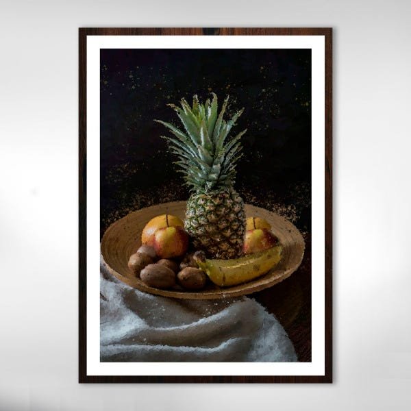 Quadro Decorativo Abacaxi - 4