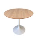 Ver imagem 4 de Mesa de Jantar Tulipa Saarinen Redonda 140cm Base Branca Tampo Jade