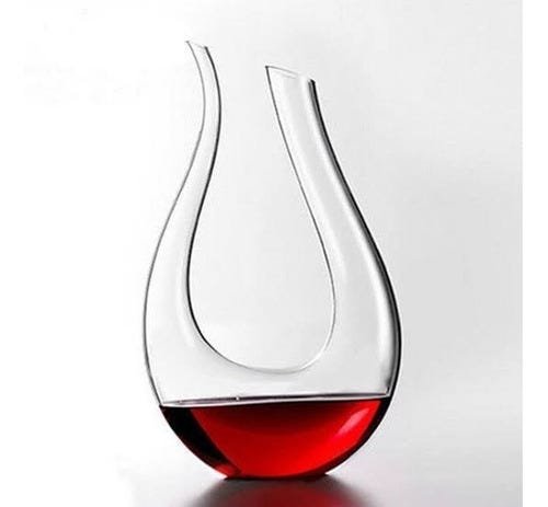 Decanter Vinho 1,5l Vidro Moderno Lapidado Super Luxo 34x21 - 1