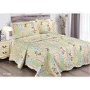 Ver imagem 2 de Kit 3 Peças Colcha Evolution Patchwork King - Mia