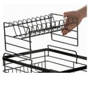 Ver imagem 7 de Escorredor de Louça Prato Copo Talheres Tigela Utensilios Mesa Pia Bancada Organizaçao Cozinha Limpe