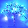 Arvore Bola Abaju 48 Leds Natal Decoração Luminária Cores (Pw301/302/303) - Azul - 2