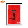 Quadro Poster Sabre de luz Kylo Ren - Star Wars - Versão 1 - A3 (29,7 cm x 42,0 cm) - 4