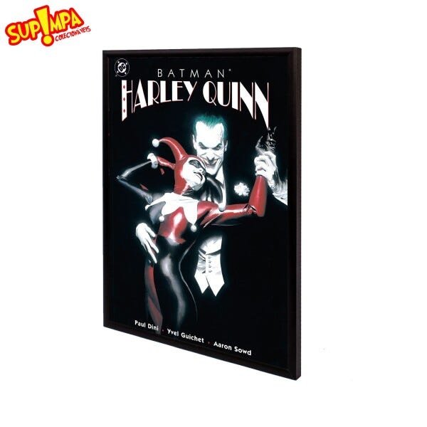 Quadro Coringa e Harley Quinn - Versão 1 - A3 (29,7 cm x 42,0 cm) - 3