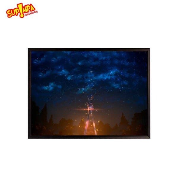 Quadro capa Sword Art Online - Versão 1 - A3 (29,7 cm x 42,0 cm) - 4