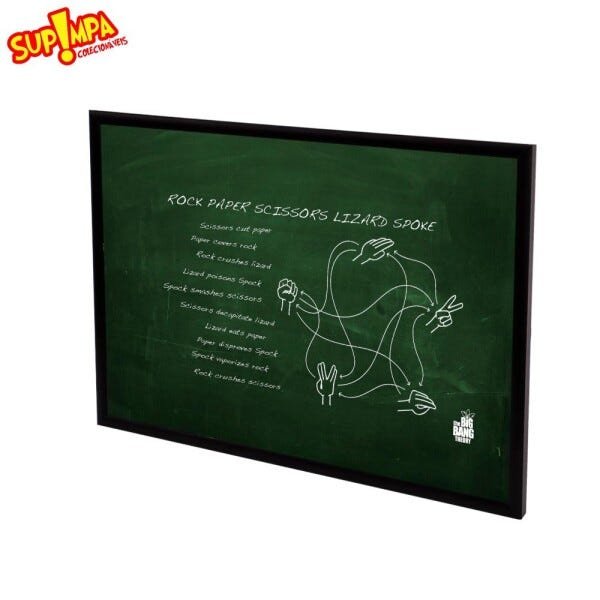 Quadro Poster The Big Bang Theory - Versão 1 - A4 (21,0 cm x 29,7 cm) - 4