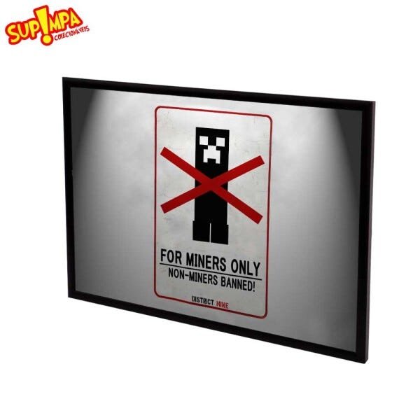 Quadro Poster Creeper Minecraft - Versão 1 - A3 (29,7 cm x 42,0 cm) - 4