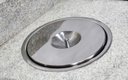 Ver imagem 4 de Lixeira Pia Cozinha Embutir no Granito em Inox 5lts 20x23 Cm - Cromo