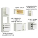 Ver imagem 5 de Cozinha Completa Madesa Lux 240002 Com Armário E Balcão