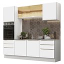 Ver imagem 1 de Cozinha Completa Madesa Lux 240002 Com Armário E Balcão