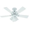 Ventilador de Teto Beacon Hill - Hunter - 5 Pás - Branco 220V - 220V - 4