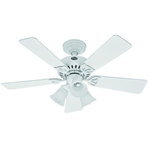 Ventilador de Teto Beacon Hill - Hunter - 5 Pás - Branco 220V - 220V