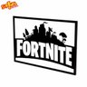 Quadro Poster Fortnite - Preto & Branco - A4 (21,0 cm x 29,7 cm) - 3