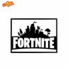 Quadro Poster Fortnite - Preto & Branco - A4 (21,0 cm x 29,7 cm) - 4