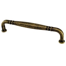 Puxador para Móveis Alça Ouro Velho Tamboreado 1767 Grenade - 1