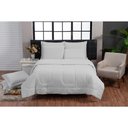 Ver imagem 4 de Kit Italiano 6 Peças Queen Cinza e Rosa 200 Fios