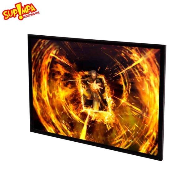 Quadro Poster The Witcher - Magia Ifrit - A3 (29,7 cm x 42,0 cm) - 3