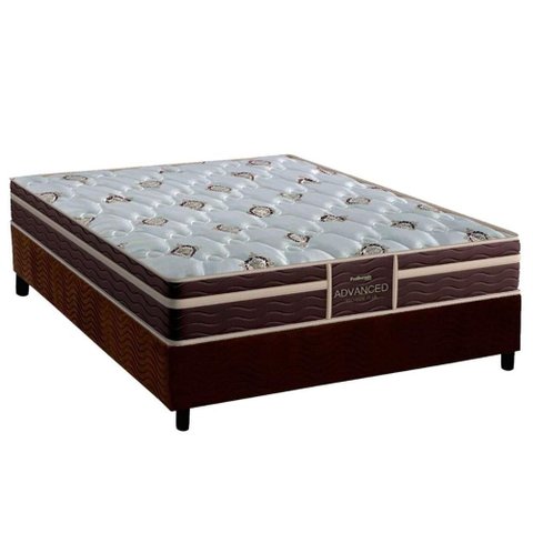 Cama Box Viúva: Colchão Ortopédico Probel D33 Firmepedic Prodormir Advanced Tech1500 Plus Brown