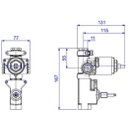 Ver imagem 2 de Base Monocomando 4 Vias para Baixa e Alt Pressão 4494.000