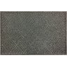 Tapete para Porta 45x70 Fibra Sintética Cinza - 2