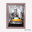 Ver imagem 2 de Porta Retrato 20x30 Moldura Rose Gold C Vidro Decoração Sala
