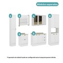 Ver imagem 6 de Cozinha Milla Carter 11 Portas 5 Gavetas MDF 310cm Branco Móveis Carraro
