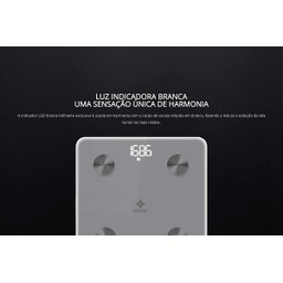 Balança Bioimpedancia Ekaza Ekxt-T010B Peso Imc Kcal Massa - 4