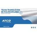 Ver imagem 4 de Telha Translucida Onda Alta Leitosa Polipropileno ATCO 2,44 x 1,10