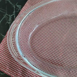 Assadeira Travessa de Vidro Oval 2,5L Nadir Figueiredo Linha Sempre com Alças Laterais - 8